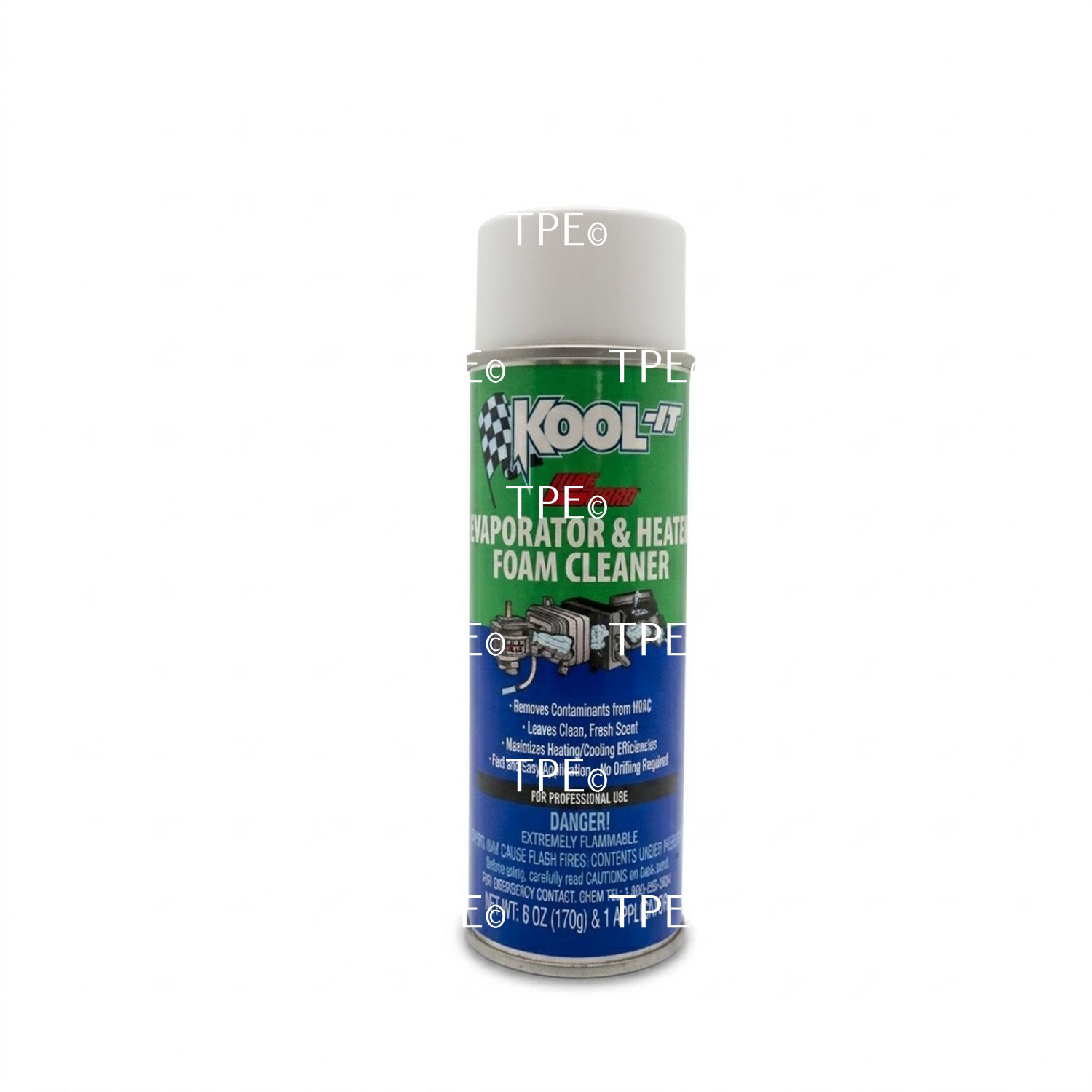 08.LU.96030 DESCRIPTION
Contaminated air conditioning and heater/ evaporator cores can cause foul smelling, health threatening mold and mildew deposits. Use KOOL-IT® super foaming action to remove unwanted smells and stains from your vehicle's HVAC system. WORKS GREAT IN ALL ELECTRIC VEHICLES TOO!

DID YOU KNOW... THE AIR QUALITY INSIDE A VEHICLE CAN BE UP TO 5 TIMES WORSE THAN OUTSIDE?

• Quick and Easy!
• Eliminates odors
• Improves air quality
• Leaves a clean, fresh scent
• Maximizes cooling system efficiency
• No equipment or drilling required
• Lasts up to six months
• Works in all Electric Vehicles
• Ideal for Cars, Trucks, Vans & RV’s