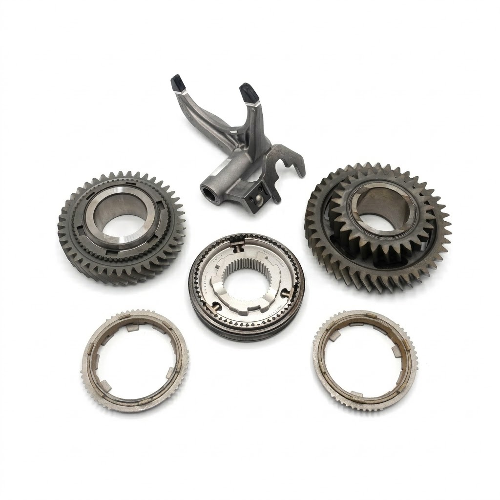 FO.HP.171OE •  You get 1st and 2nd gears / hub / rings / 1/2 fork

•  Modified kit check 2nd gear teeth thickness standard 22mm modified 18mm

•  THIS KIT IS A SMALL GEARSET ONLY